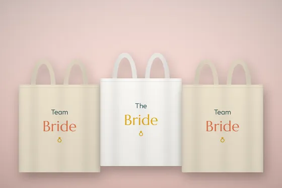 Team Bride tassen